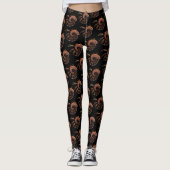 Fractal Firebird Leggings (Voorkant)