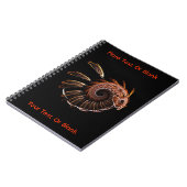 Fractal Firebird Notitieboek (Linkerzijde)