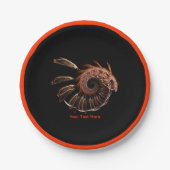 Fractal Firebird Papieren Bordje (Voorkant)