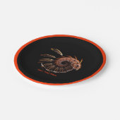 Fractal Firebird Papieren Bordje (Gekanteld)