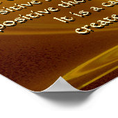 Fractal Firefly met Poster van de Citatie (Hoek)