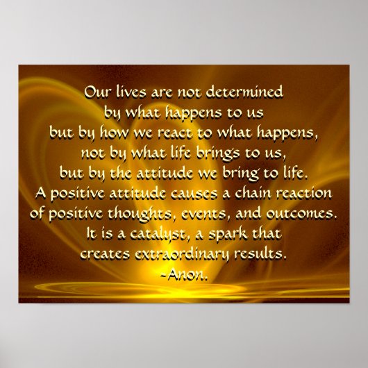 Fractal Firefly met Poster van de Citatie (Voorkant)