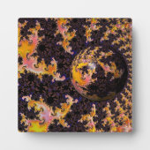 Fractal Firestorm Sphere Fotoplaat (Voorkant)