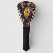 Fractal Firestorm Sphere Golfheadcover (Voorkant)