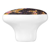 Fractal Firestorm Sphere Keramische Knop (Zijkant)