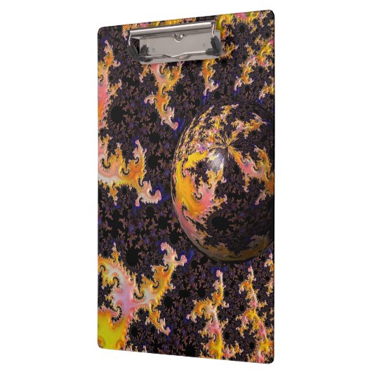 Fractal Firestorm Sphere Klembord (Links)