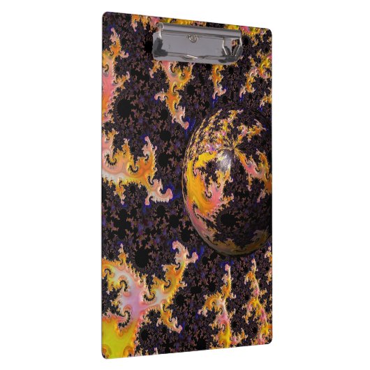 Fractal Firestorm Sphere Klembord (Rechts)