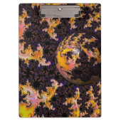 Fractal Firestorm Sphere Klembord (Voorkant)