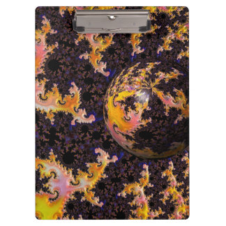 Fractal Firestorm Sphere Klembord