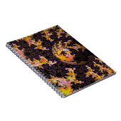 Fractal Firestorm Sphere Notitieboek (Rechterzijde)