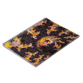 Fractal Firestorm Sphere Notitieboek (Linkerzijde)