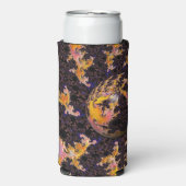 Fractal Firestorm Sphere Seltzer Blikjeskoeler (Seltzer Voorkant)