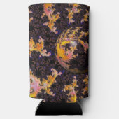 Fractal Firestorm Sphere Seltzer Blikjeskoeler (Achterkant)