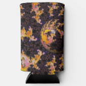 Fractal Firestorm Sphere Seltzer Blikjeskoeler (Voorkant)