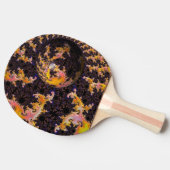 Fractal Firestorm Sphere Tafeltennisbatje (Zijkant)