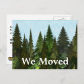 Fractal Firs Aankondigingskaart (Voorkant / Achterkant)