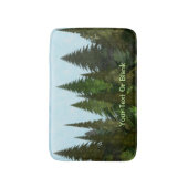 Fractal Firs Badmat (Voorkant Verticaal)