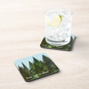 Fractal Firs Drankjes Onderzetter