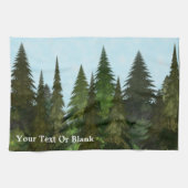 Fractal Firs Theedoek (Horizontaal)