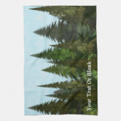 Fractal Firs Theedoek (Verticaal)