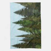 Fractal Firs Theedoek (Verticaal)