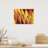 Fractal Flames Poster (Keuken)