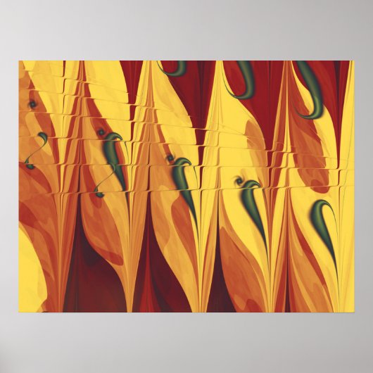 Fractal Flames Poster (Voorkant)