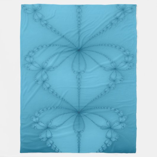Fractal Fleece Deken (Voorkant)