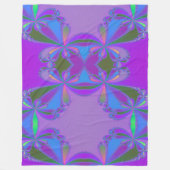 Fractal Fleece Deken (Voorkant)