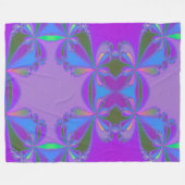 Fractal Fleece Deken (Voorkant (Horizontaal))