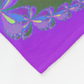Fractal Fleece Deken (Hoek)