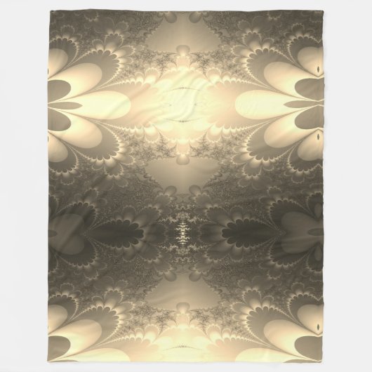 Fractal Fleece Deken (Voorkant)