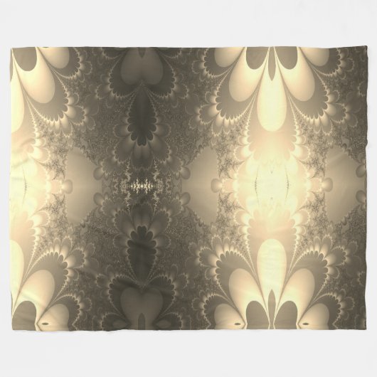 Fractal Fleece Deken (Voorkant (Horizontaal))