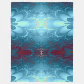 Fractal Fleece Deken (Voorkant)