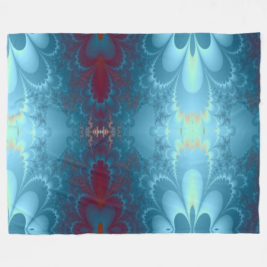 Fractal Fleece Deken (Voorkant (Horizontaal))