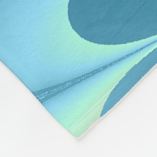 Fractal Fleece Deken (Hoek)