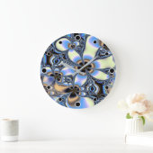  fractal Floral in pastelschoppen Grote Klok (Huis)