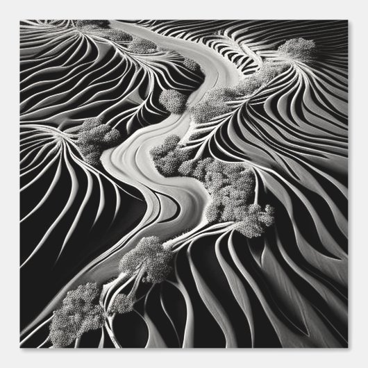 Fractal Flow Behang (Voorkant)