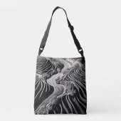 Fractal Flow Crossbody Tas (Achterkant)