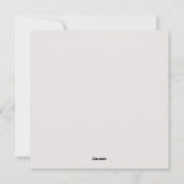 Fractal Flow Feestdagenkaart (Achterkant)