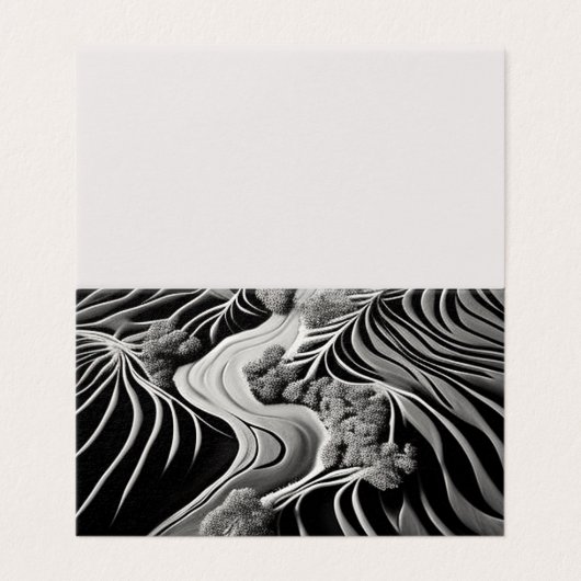 Fractal Flow Kaart (Buitenkant ongevouwen)