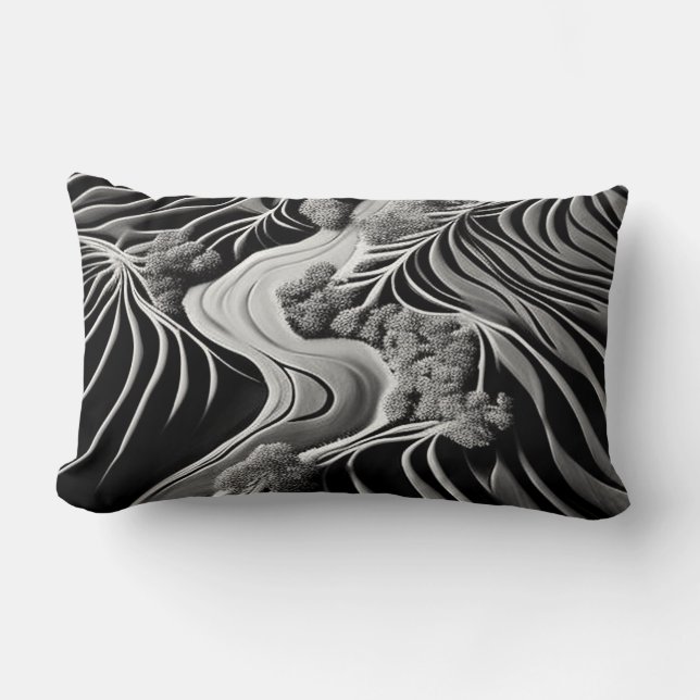 Fractal Flow Kussen (Voorkant)