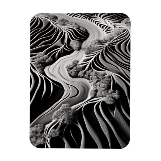 Fractal Flow Magneet (Verticaal)
