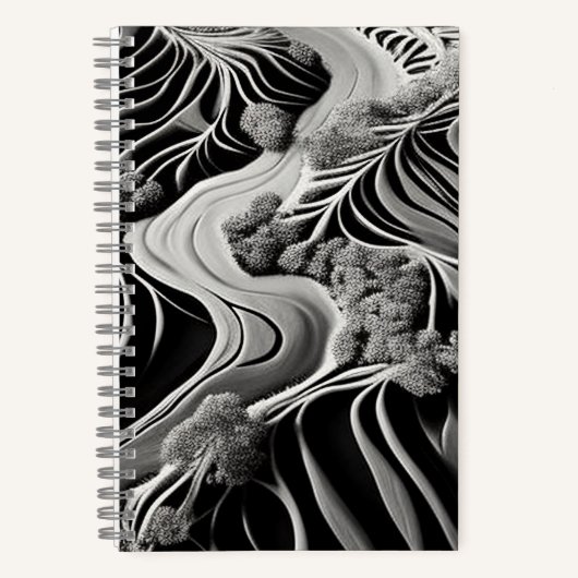Fractal Flow Notitieboek (Voorkant)