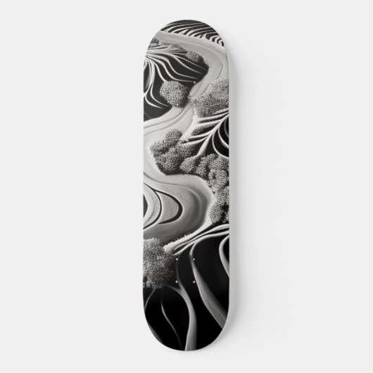 Fractal Flow Persoonlijk Skateboard (Voorkant)