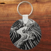 Fractal Flow Sleutelhanger (Achterkant)