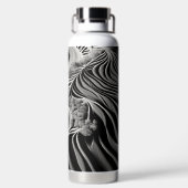 Fractal Flow Waterfles (Achterkant)