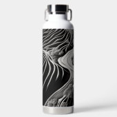 Fractal Flow Waterfles (Voorkant)