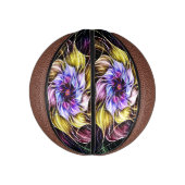 fractal flower basketbal (Verticaal)