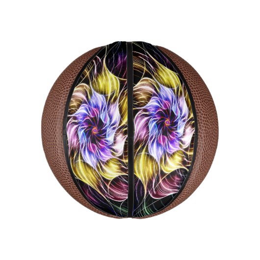 fractal flower basketbal (Verticaal)